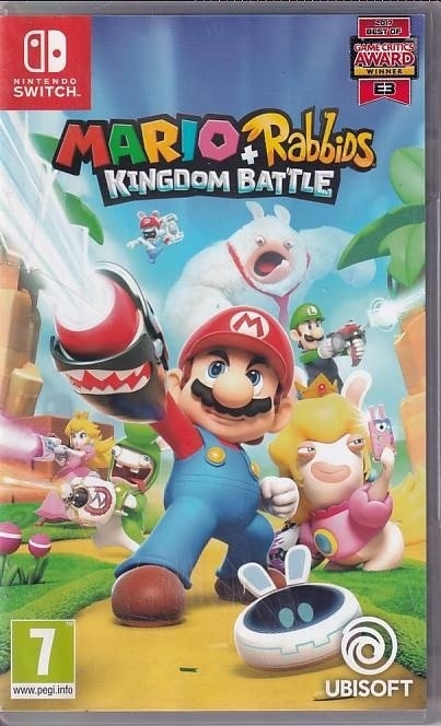 Mario + Rabbids Kingdom Battle - Nintendo Switch spil (B Grade) (Genbrug)